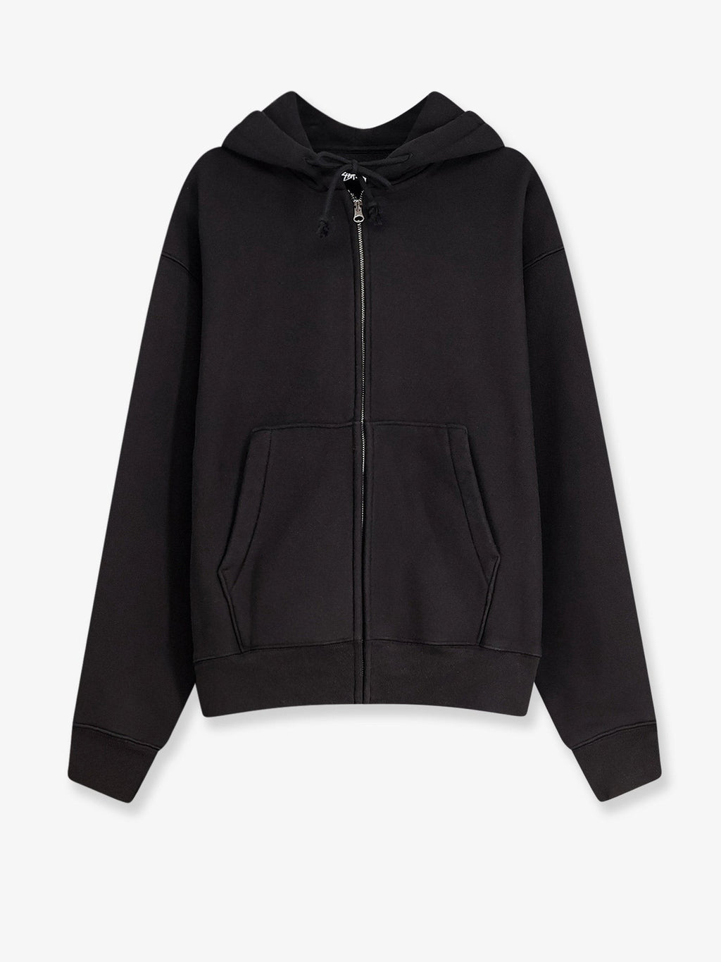 Stussy Men's Cursive Applique Sweatshirt Black