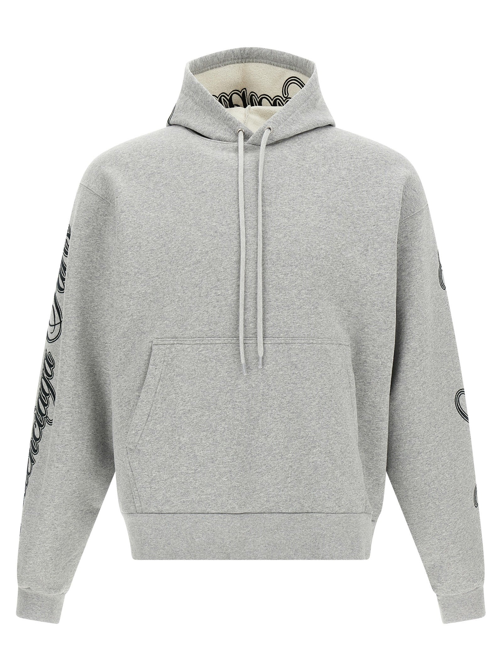 Balenciaga Cursive Hoodie Grey