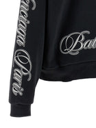 Balenciaga Cursive Hoodie Black, view 5