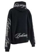 Balenciaga Cursive Hoodie Black, view 3