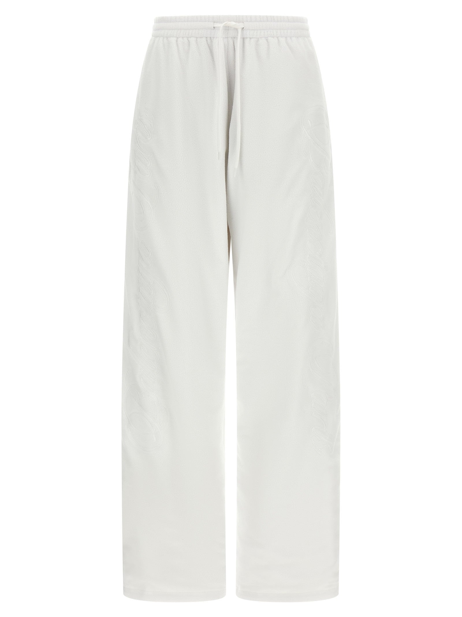 Balenciaga Cursive Reversible Pants Gold