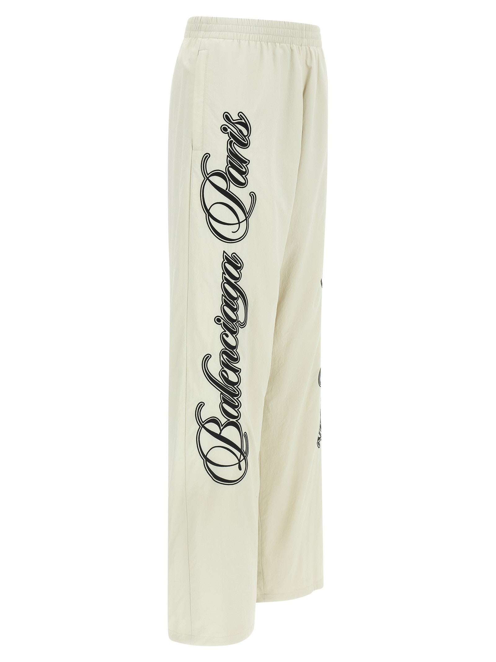 Balenciaga Cursive Reversible Pants Gold