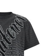 Balenciaga Cursive Shirt Black, view 3