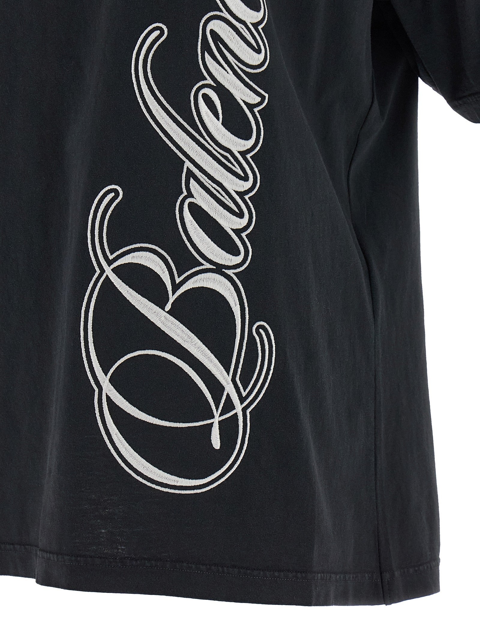 Balenciaga Cursive Shirt Black