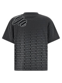 Balenciaga Cursive Shirt Black