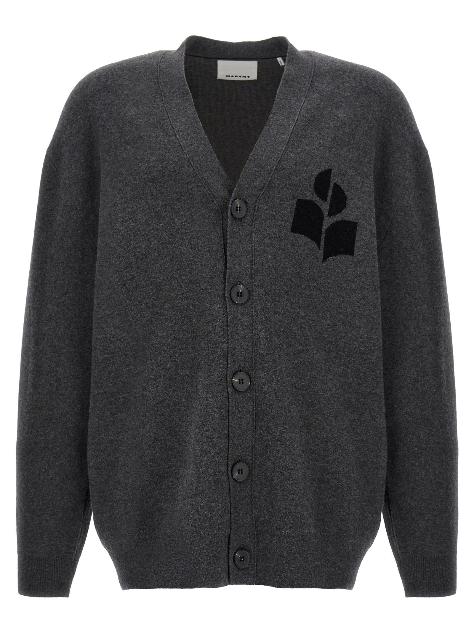 ISABEL MARANT Curtis Cardigan Grey