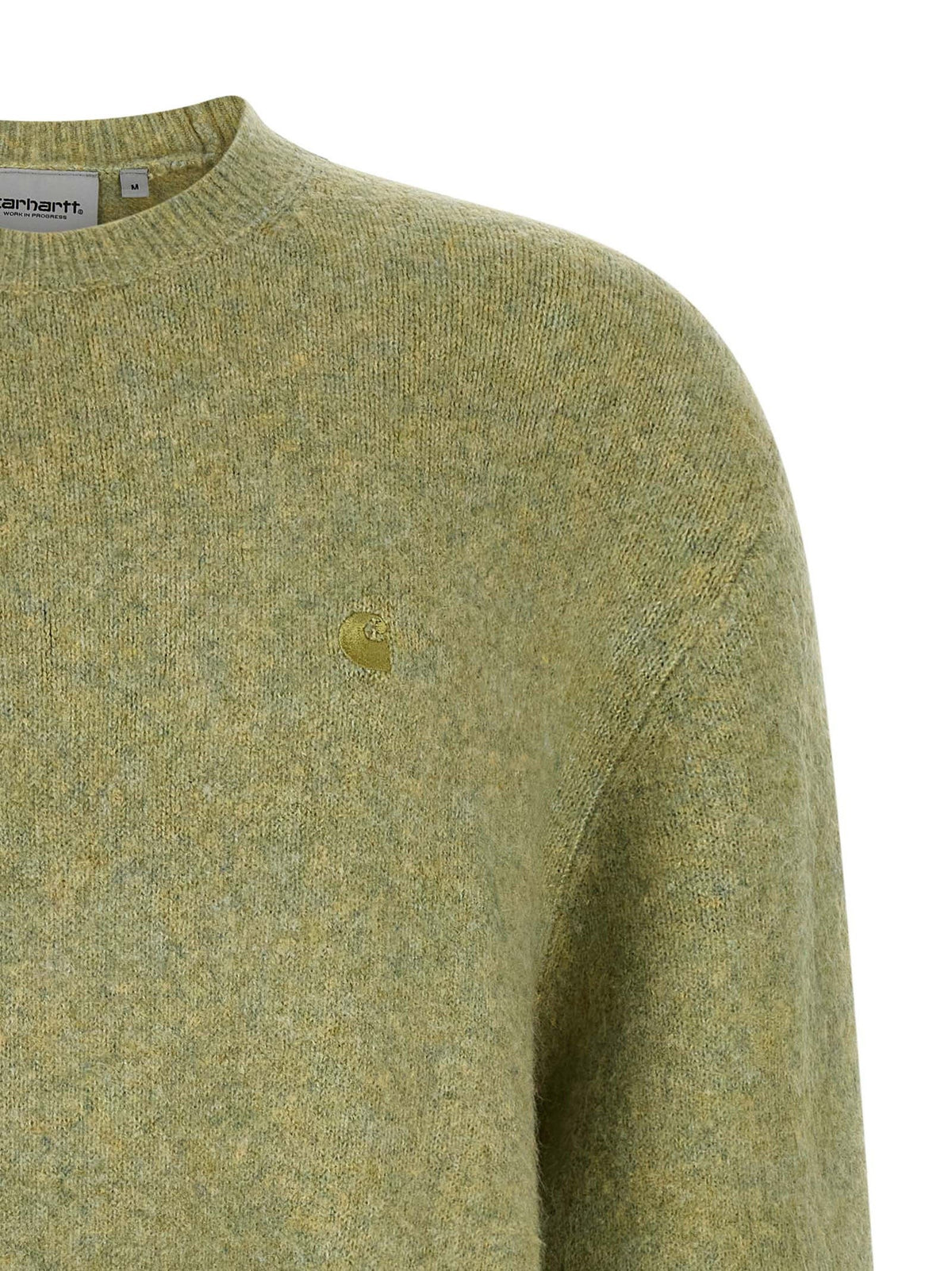 Carhartt Wip Curtis Sweater Green, view 3