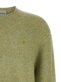 Carhartt Wip Curtis Sweater Green, view 3