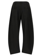 Comme Des Garҫons Homme Curved Leg Pants Black, view 2