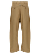 Comme Des Garҫons Homme Curved Leg Pants Beige, view 2