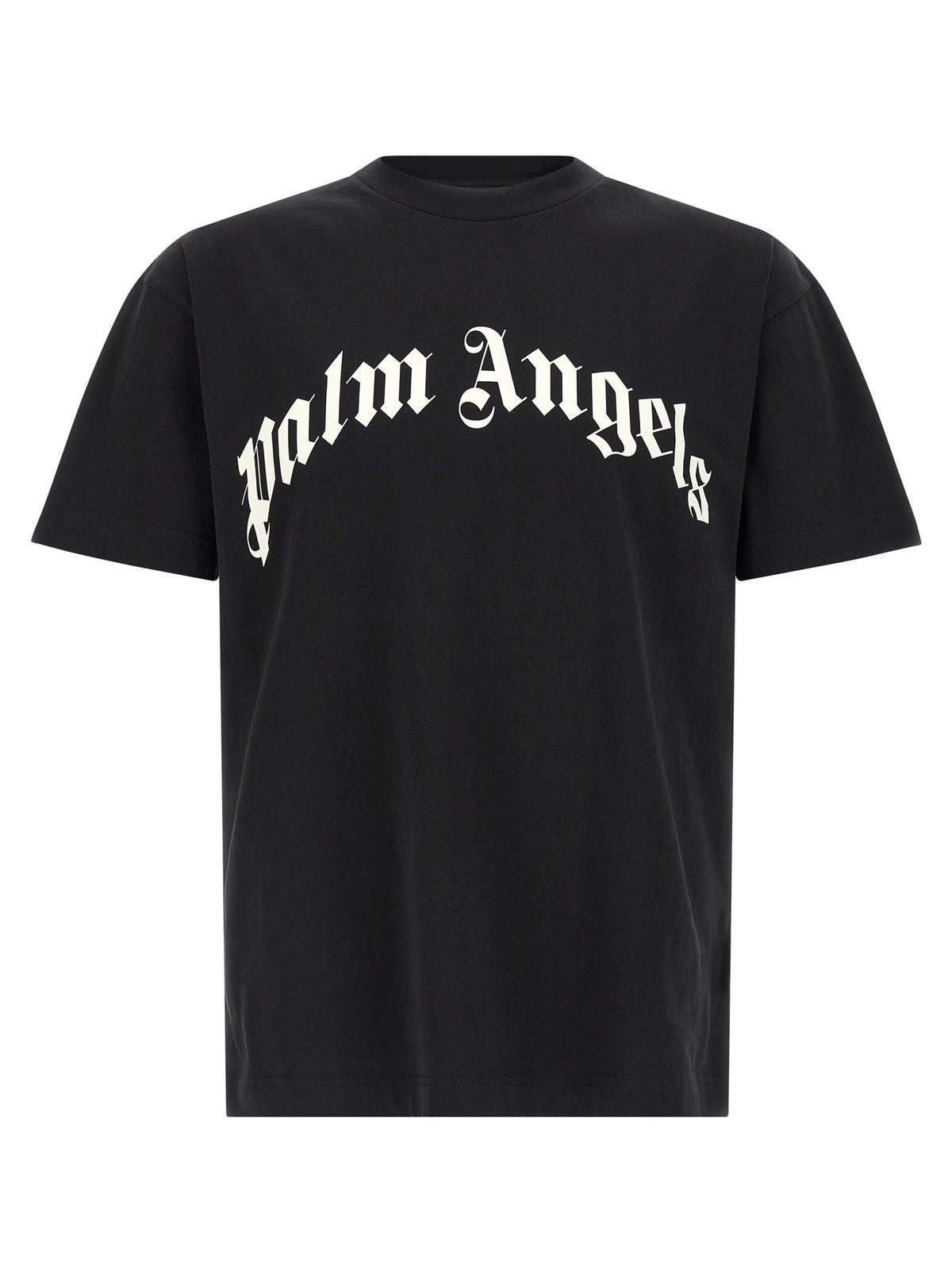 Palm Angels Curved Shirt White