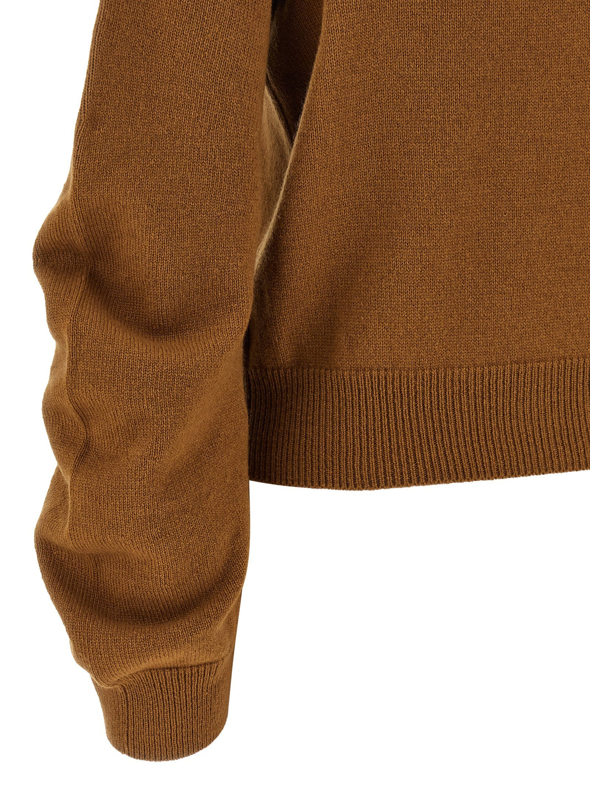 Nude Lucy Curved Sleeve Sweater Brown, view 4