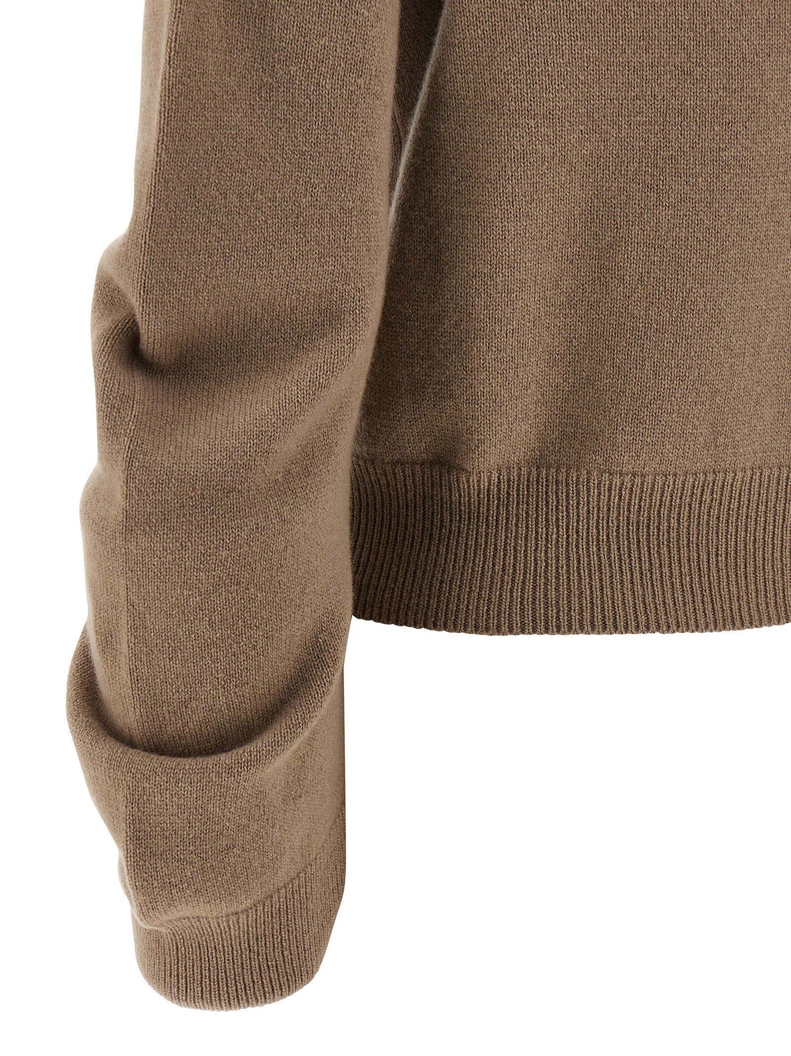 Nude Lucy Curved Sleeve Sweater Beige
