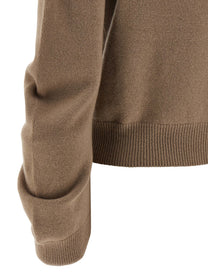 Nude Lucy Curved Sleeve Sweater Beige