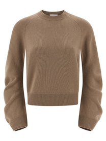 Nude Lucy Curved Sleeve Sweater Beige
