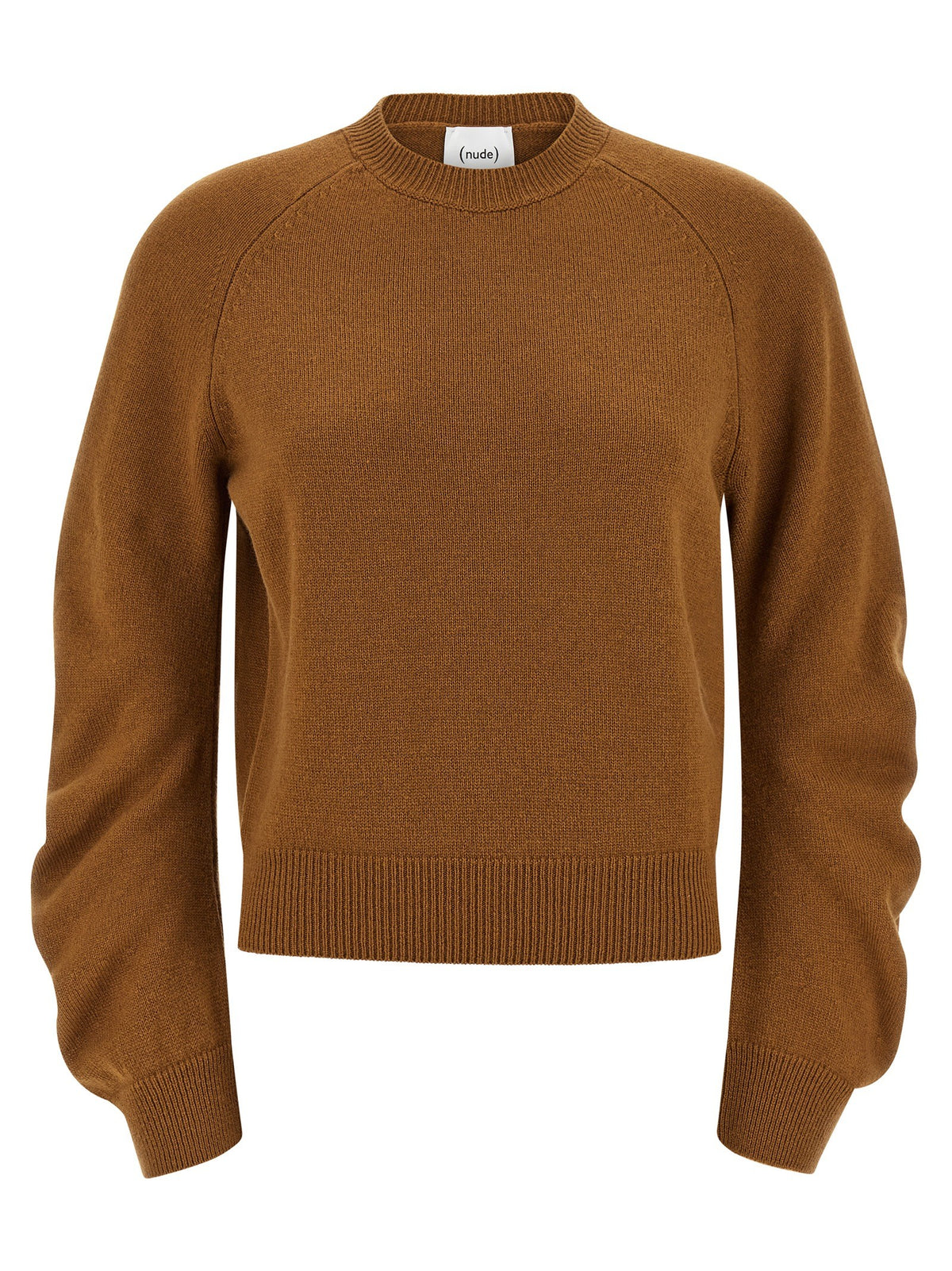 Nude Lucy Curved Sleeve Sweater Brown