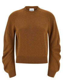 Nude Lucy Curved Sleeve Sweater Brown