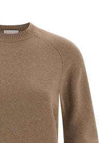 Nude Lucy Curved Sleeve Sweater Beige