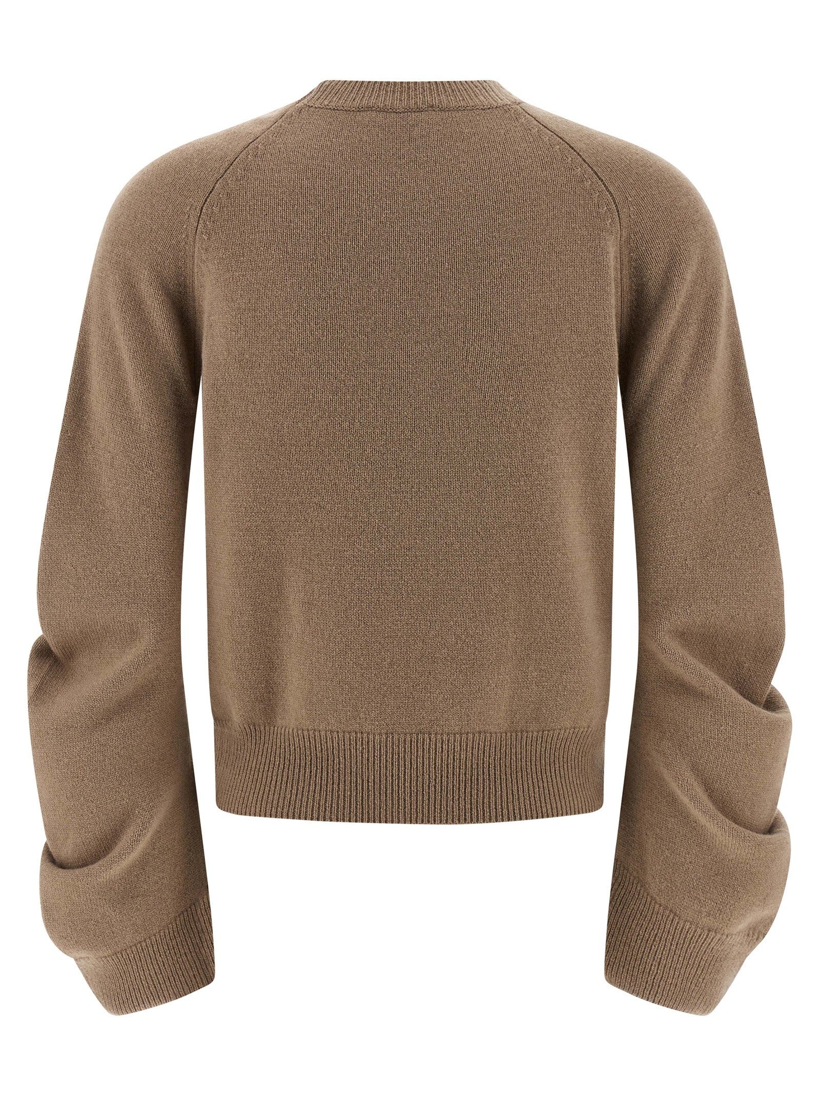 Nude Lucy Curved Sleeve Sweater Beige