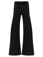 Balenciaga Curved Waist Jeans Black