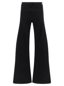 Balenciaga Curved Waist Jeans Black