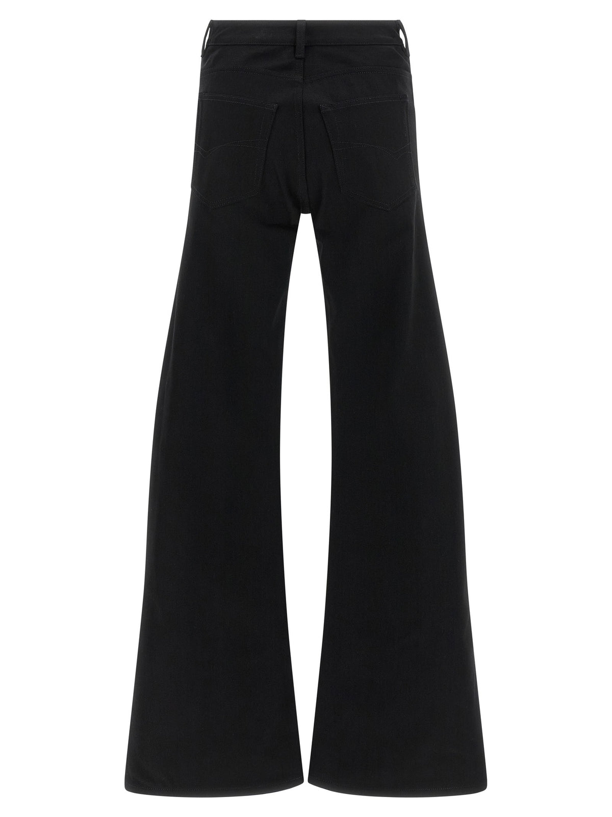 Balenciaga Curved Waist Jeans Black, view 2