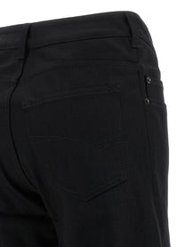 Balenciaga Curved Waist Jeans Black