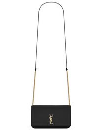 Saint Laurent Women's Custodia per Smartphone Cassandre Black
