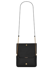 Saint Laurent Women's Custodia per Smartphone Cassandre Black, view 4