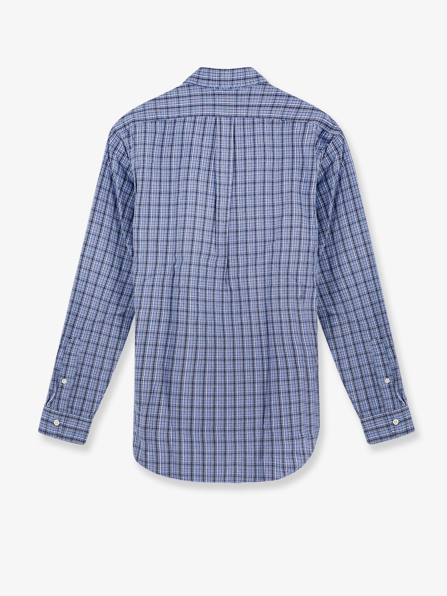 Polo Ralph Lauren Men's Custom Fit Cotton Shirt Blue