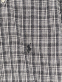 Polo Ralph Lauren Men's Custom Fit Cotton Shirt Grey