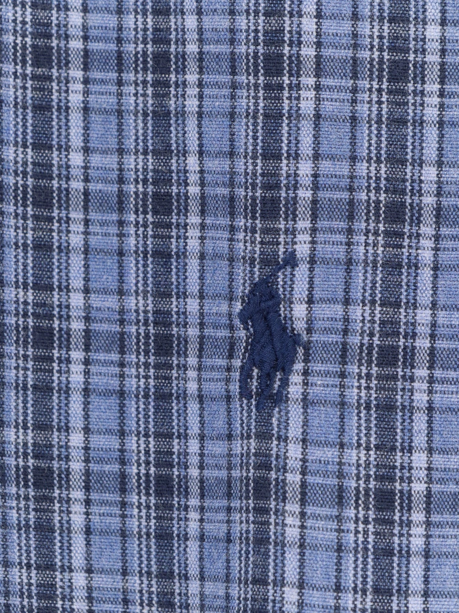 Polo Ralph Lauren Men's Custom Fit Cotton Shirt Blue