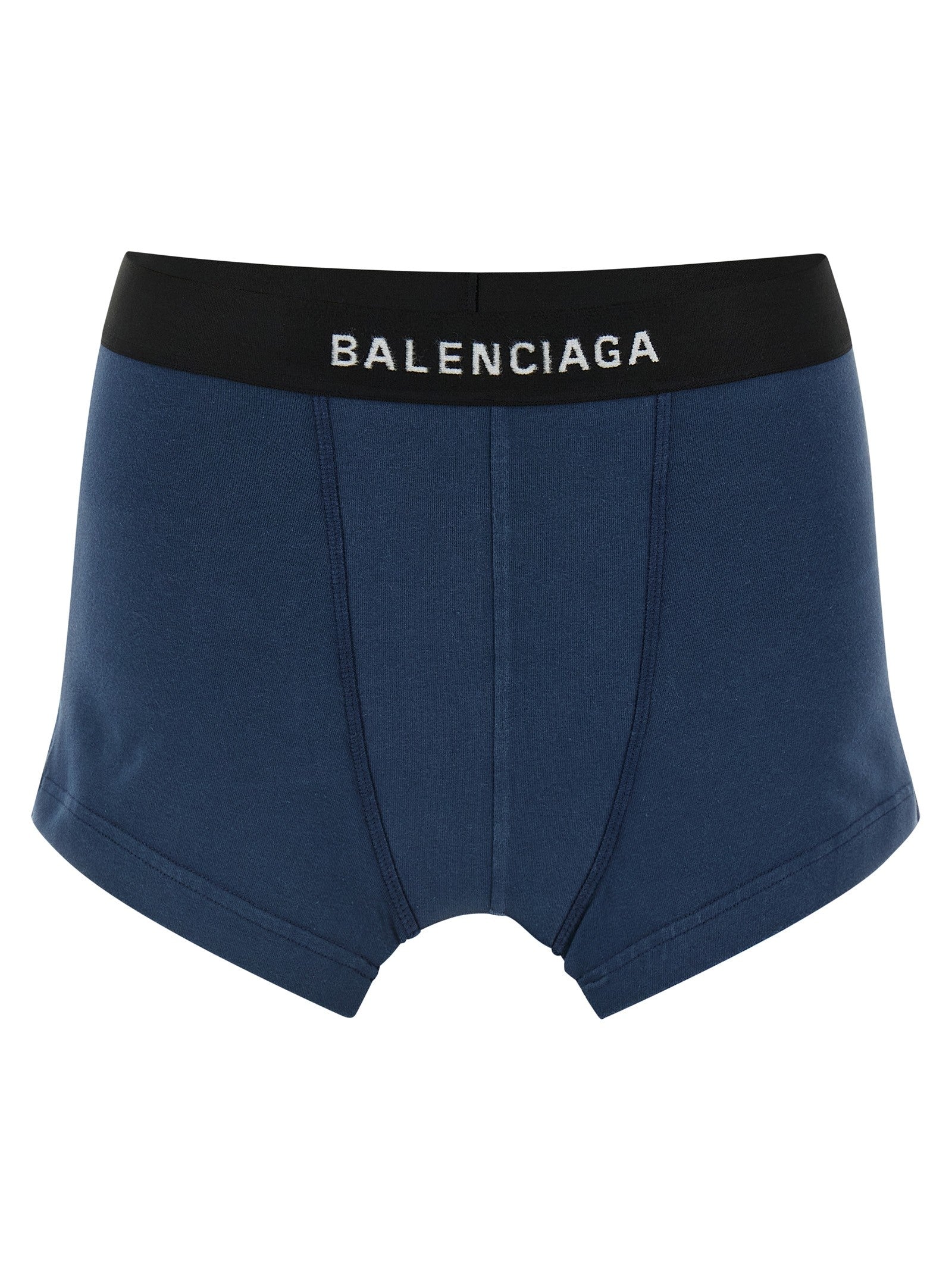 Balenciaga Cut Off Brief Skirt Blue