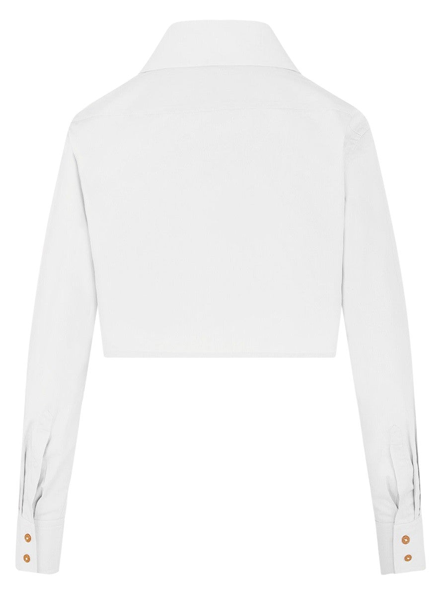 Vivienne Westwood Women's Cut Off Heart Shirt White