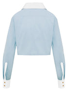 Vivienne Westwood Women's Cut Off Heart Shirt Blue, view 2