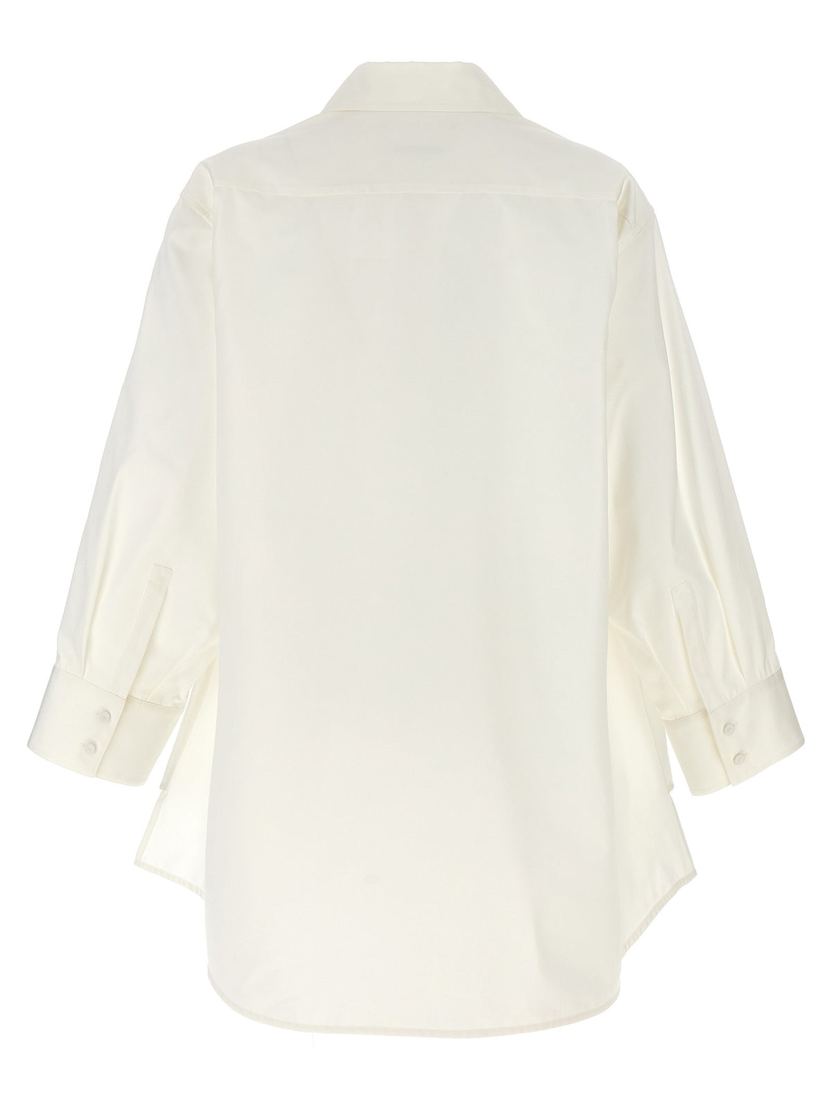 Jil Sander Cut Out Armhole Shirt White, view 2