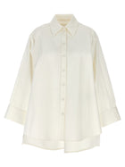 Jil Sander Cut Out Armhole Shirt White