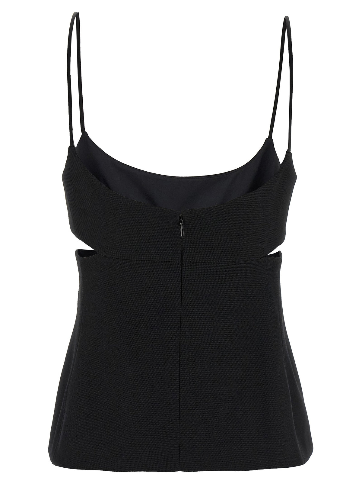 Victoria Beckham Cut Out Cami Top Black