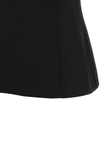 Victoria Beckham Cut Out Cami Top Black