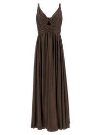 Zimmermann Cut Out Dress Brown