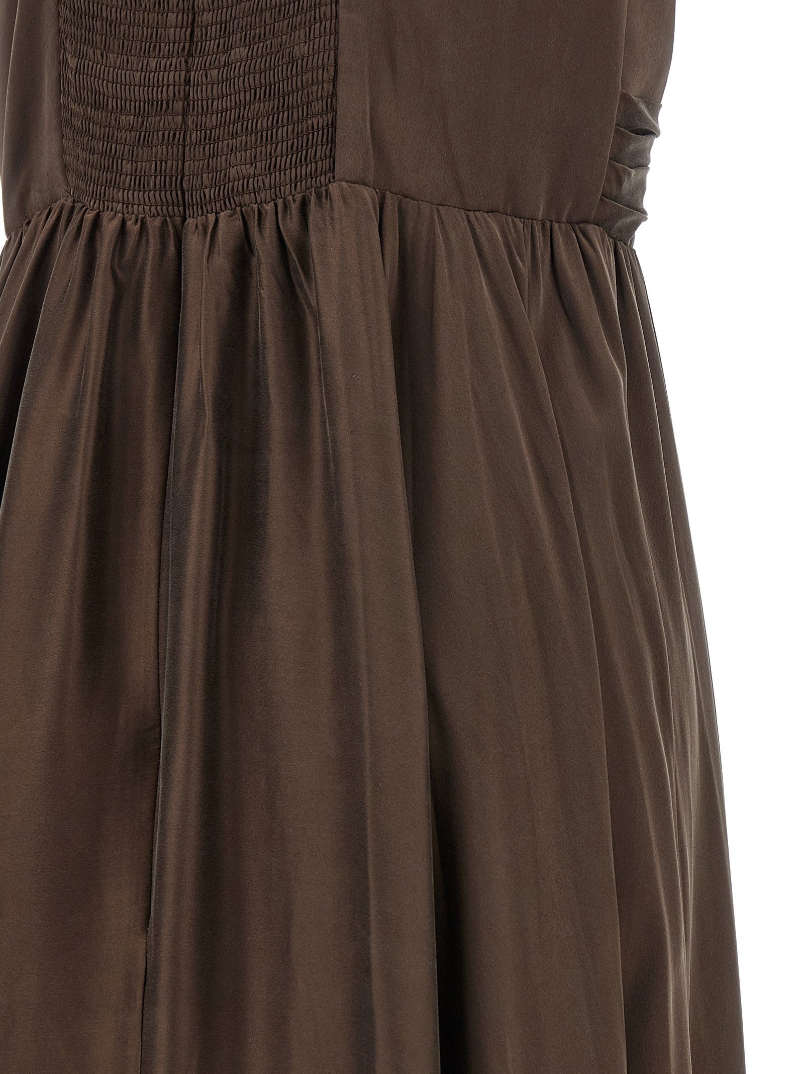Zimmermann Cut Out Dress Brown