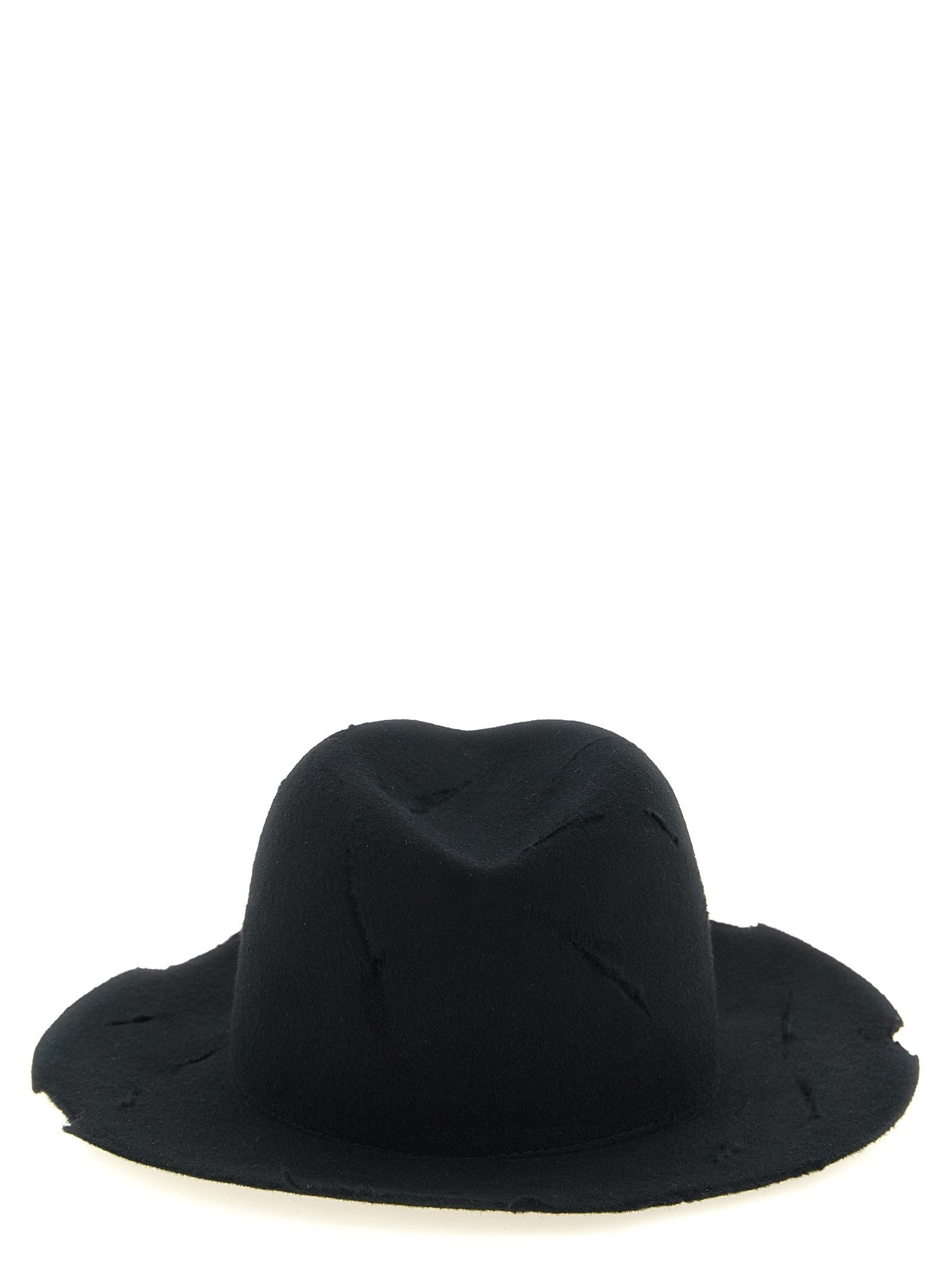Yohji Yamamoto Cut Out Hat Black