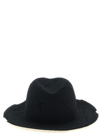 Yohji Yamamoto Cut Out Hat Black