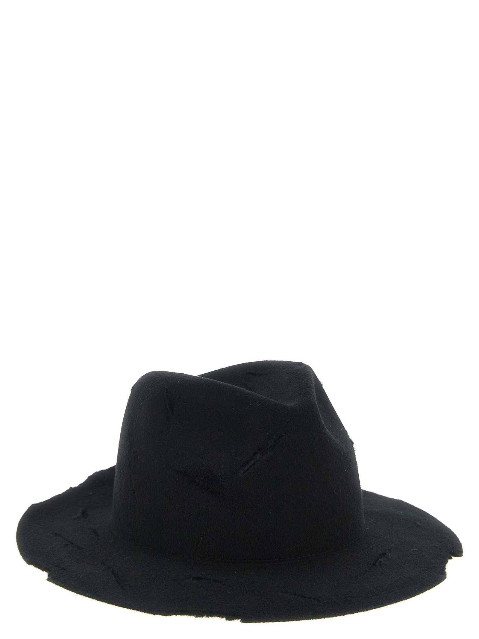 Yohji Yamamoto Cut Out Hat Black
