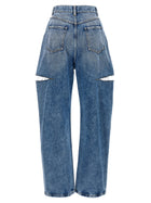 Maison Margiela Cut Out Jeans Blue, view 2