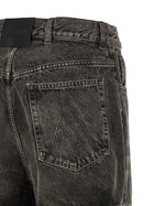 The Attico Cut Out Jeans Black, view 4