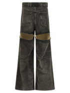 The Attico Cut Out Jeans Black, view 2