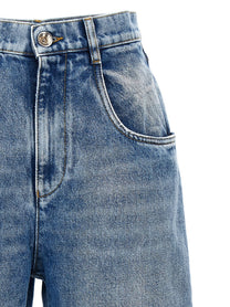Maison Margiela Cut Out Jeans Blue