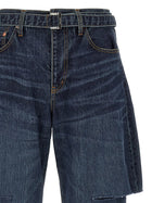 Sacai Cut Out Jeans Blue, view 3