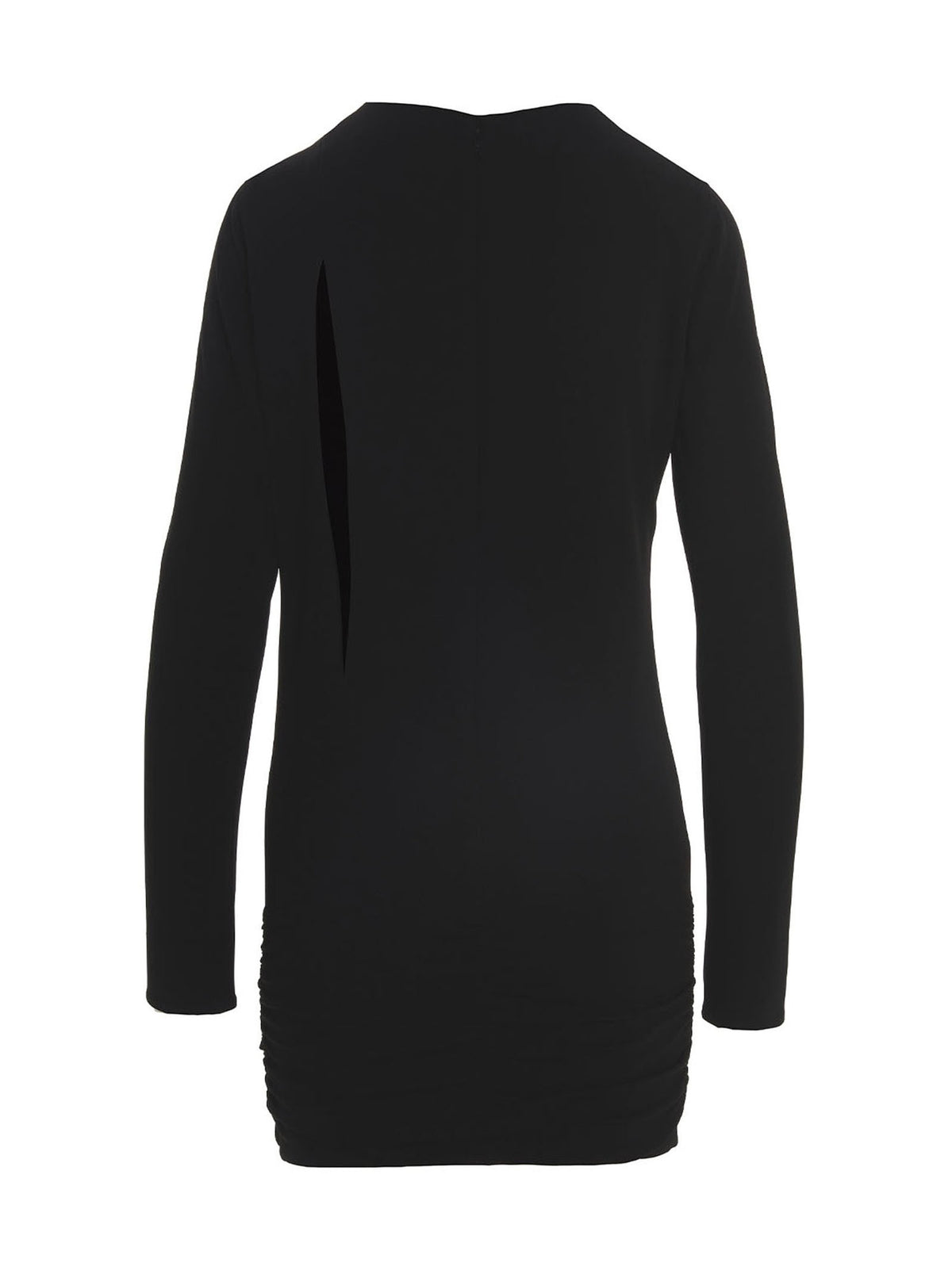 Versace Cut Out Jersey Dress Black, view 2